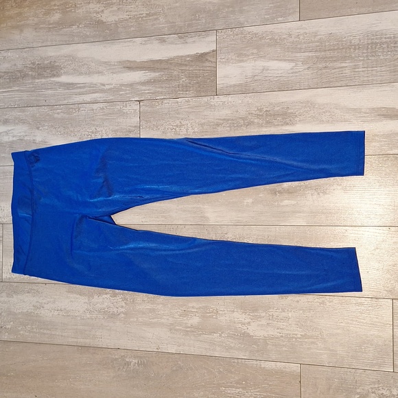 PINK Victoria's Secret Pants - PINK Victoria's Secret Blue Leggings Form-Fitting Stretchy
